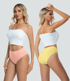 3 Pack Small SUNCHIRI Women's High Cut Incontinence Underwear, Washable