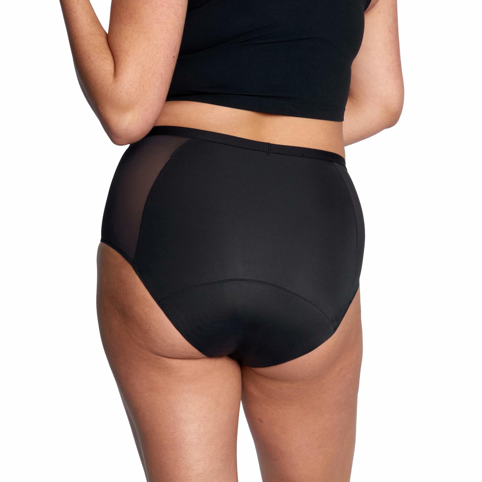 Thinx Period Underwear, X-Small Comfort-Stretch Hi-Waist, Holds Up to 12 Regular