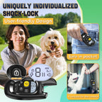 Dog Shock Collar with Remote Control- [Newly Upgraded] Dog Training Collar for