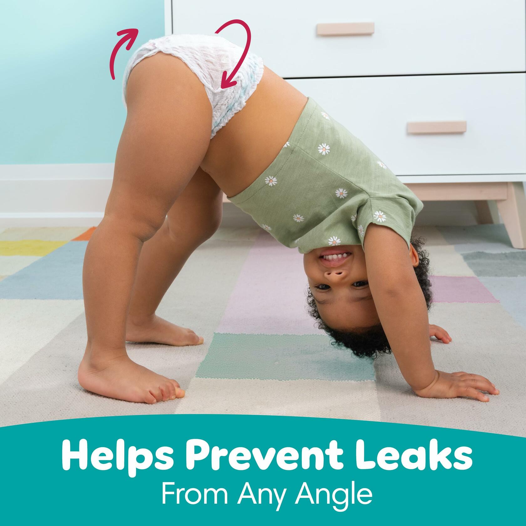 42 Count Pampers Diapers - Cruisers 360° - Size 4, up to 100% Leakproof Fit,