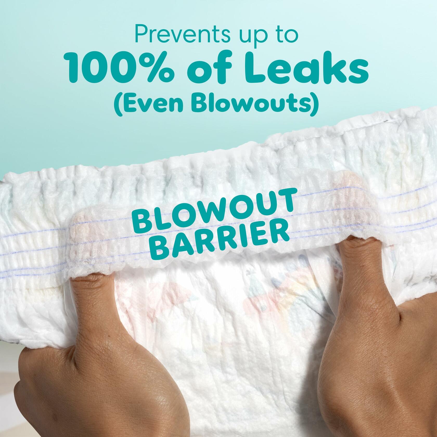 42 Count Pampers Diapers - Cruisers 360° - Size 4, up to 100% Leakproof Fit,
