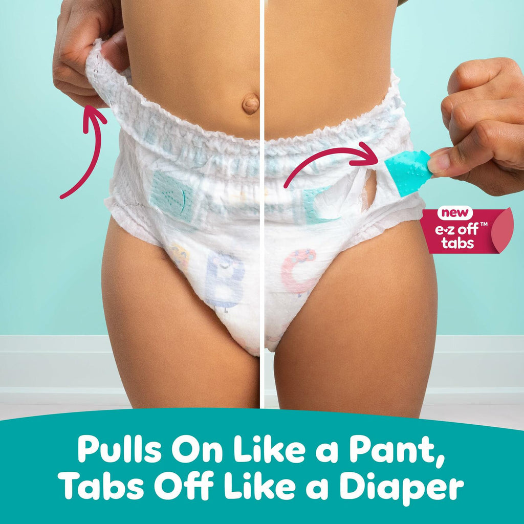 42 Count Pampers Diapers - Cruisers 360° - Size 4, up to 100% Leakproof Fit,