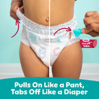 42 Count Pampers Diapers - Cruisers 360° - Size 4, up to 100% Leakproof Fit,