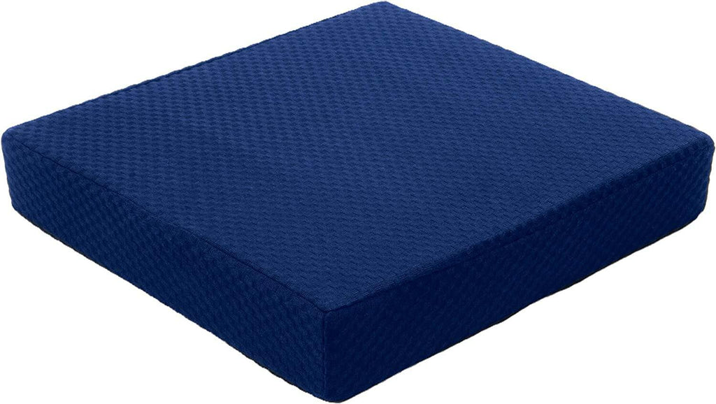 Carex Memory Foam Seat Cushion, 18" x 16" x 3", Office Chair Cushion and