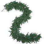 Hananona 9 FT Artificial Cedar Garlands, Real Touch Winter Cedar Pine Garland,