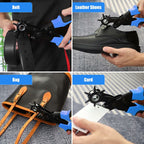 Diyife Professional Leather Hole Puncher, Full Set Punch Tool Kits for Belt,