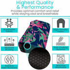 Vive Premium Crutch Pads & Hand Grips - Comfortable, Breathable, Machine