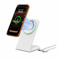 Mag Safe Charger Stand for iPhone: Qi-Certified Fast Magnetic Wireless Charging