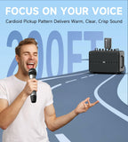 Wireless Microphones, Wireless Microphone with One-to-One Chip Connection, 40H