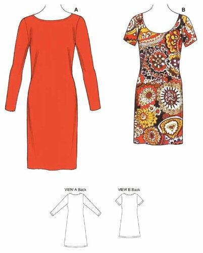 Kwik Sew K3561 Dresses Sewing Pattern, Size XS-S-M-L-XL