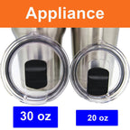 Wotermly Magslider Replacement Lid for 20 oz tumblers, Spill Proof Splash