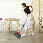kelamayi Upgrade Broom and Dustpan Set Broom with Dustpan Combo Set, Large Size