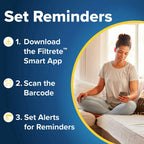2-Pack Filtrete 18x30x1 AC Furnace Air Filter, MPR 700, MERV 8, Tough on Pollen,