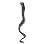 SWACC 12 Pcs Curly Wavy One Color Party Highlights Clip on in Hair Extensions