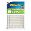 2-Pack Filtrete 18x30x1 AC Furnace Air Filter, MPR 700, MERV 8, Tough on Pollen,