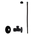 Westbrass D105K15-62 5/8" x 3/8" OD x 15" Corrugated Riser Supply Line Kit with