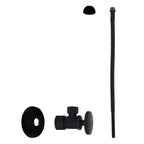 Westbrass D105K15-62 5/8" x 3/8" OD x 15" Corrugated Riser Supply Line Kit with
