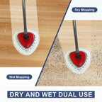 Mop Replacement Pad Set 4 Pack Spin Mop Replace Pads Refill Compatible with
