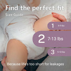 64 Count Size 2 Bambo Nature Hypoallergenic Baby Diapers, Eco-Labelled