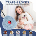 Mop Replacement Pad Set 4 Pack Spin Mop Replace Pads Refill Compatible with