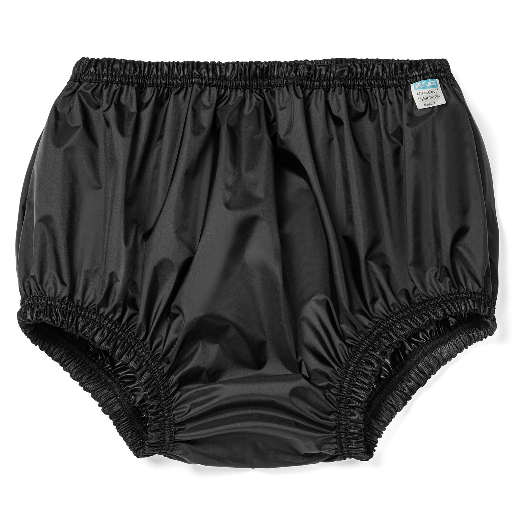 Black XL Incontinence Leak-Protection, Washable Pull-On Cover Pant, Advanced