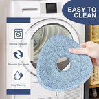 Mop Replacement Pad Set 4 Pack Spin Mop Replace Pads Refill Compatible with
