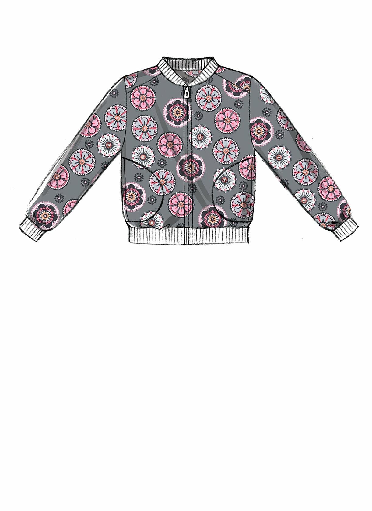 McCall's Patterns Children's/Girls'/Boys Bomber Jackets
