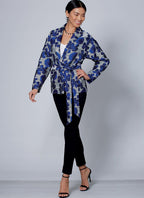 McCall's Patterns McCall's Women's Fall and Spring Fabric Belt Jacket, Sizes