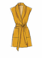 McCall's Patterns McCall's Women's Fall and Spring Fabric Belt Jacket, Sizes