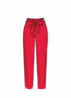 McCall's Patterns Misses Pants With Flounce Variations and Sash