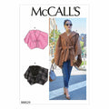 McCall's Sewing Pattern Misses' Capes & Belt Size L-XL, Various Colours