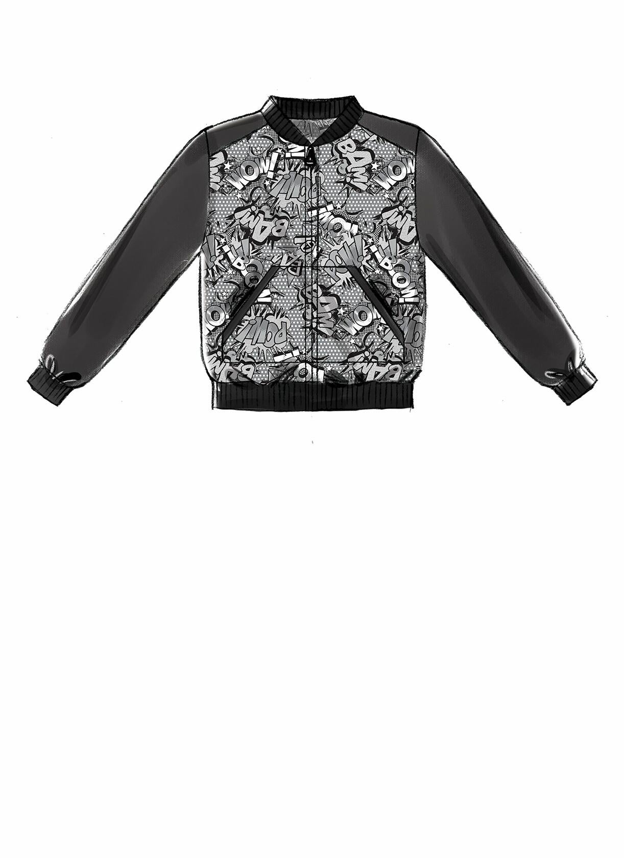 McCall's Patterns Children's/Girl's/Boy's Bomber Jackets