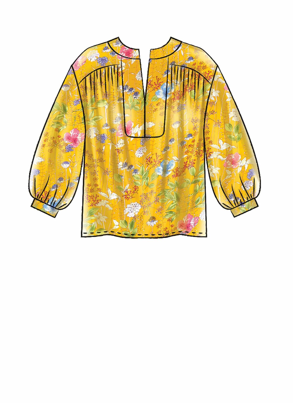 McCall Pattern Company McCall's Women's Shirt, Tunic, and Dress, Sizes 6-14