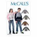 McCall's Patterns Children's/Girl's/Boy's Bomber Jackets