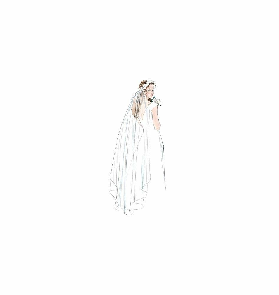 McCall's Patterns M4126 Bridal Veils, One Size Only