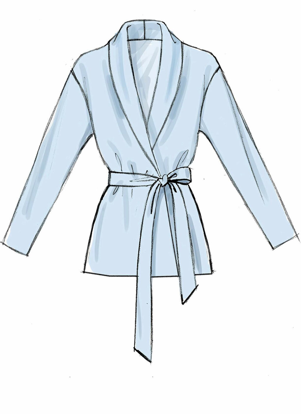 McCall's Patterns McCall's Women's Fall and Spring Fabric Belt Jacket, Sizes