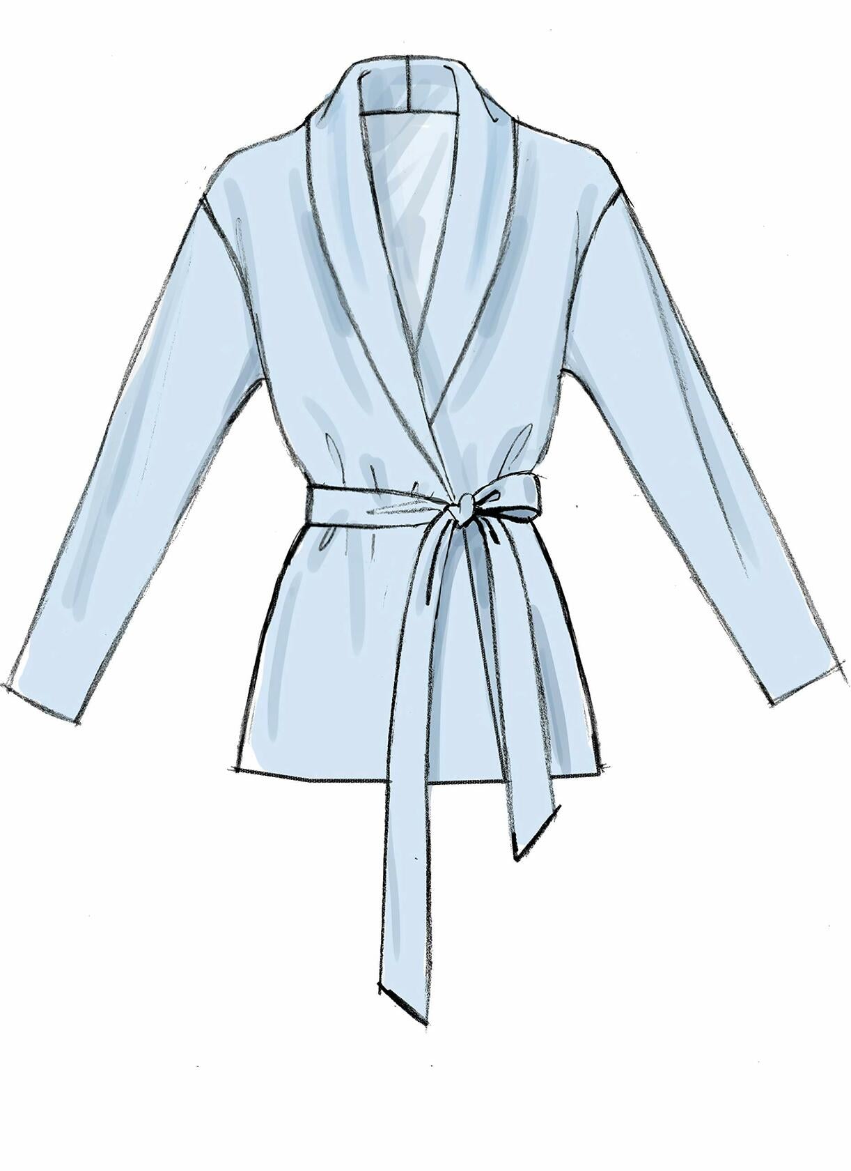 McCall's Patterns McCall's Women's Fall and Spring Fabric Belt Jacket, Sizes