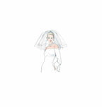 McCall's Patterns M4126 Bridal Veils, One Size Only
