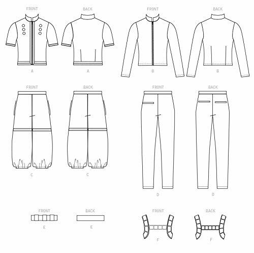 McCall Pattern X, XS-S-M-L-XL....