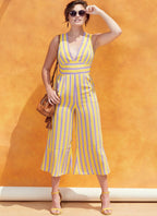 McCall Pattern Loose Fit Women's Jumpsuit, Plus Sizes 18W-24W Sewing Pattern