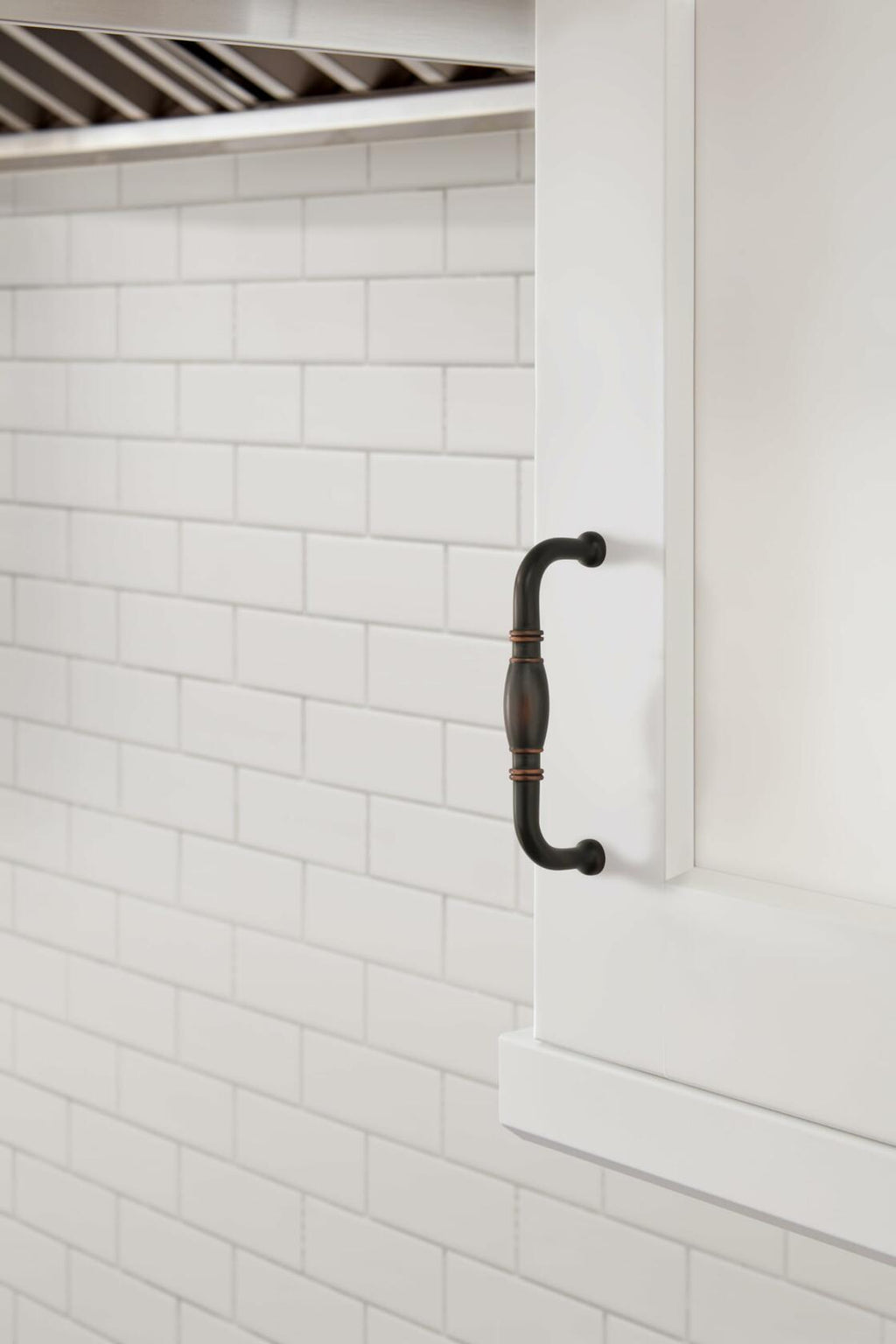 12 Pack Amerock | Cabinet Pull | Oil Rubbed Bronze | 3-3/4 inch (96 mm) Center