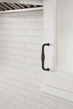 12 Pack Amerock | Cabinet Pull | Oil Rubbed Bronze | 3-3/4 inch (96 mm) Center