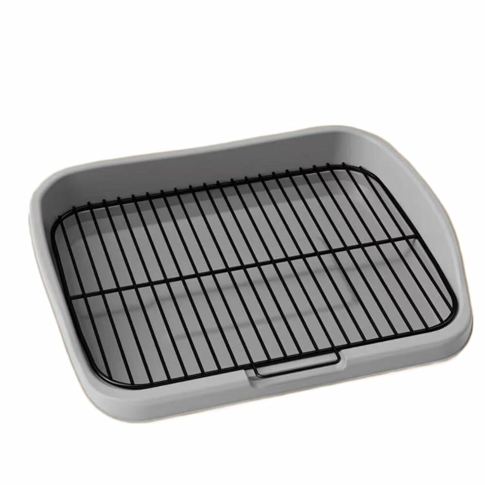 CkuionMAX Mesh Dog Potty Tray Removable Stable Structure - Indoor/Outdoor Dog