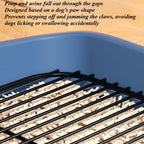 CkuionMAX Mesh Dog Potty Tray Removable Stable Structure - Indoor/Outdoor Dog