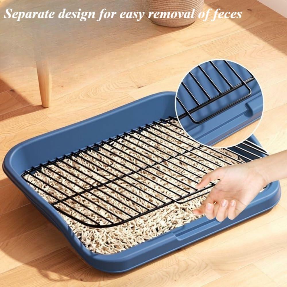 CkuionMAX Mesh Dog Potty Tray Removable Stable Structure - Indoor/Outdoor Dog
