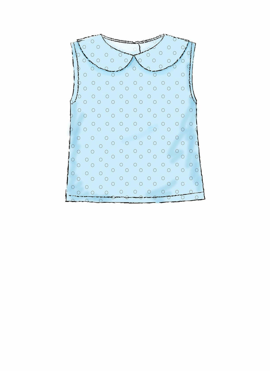 McCall Pattern Short Sleeve Shirt and Pants, Sizes 1/2-4 Sewing Pattern