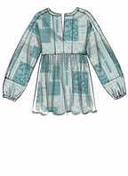McCall's Women's Loose Fitting Long Sleeve Shirt Sewing, Sizes XS-M Pattern