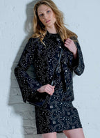 McCall's M8010E5 Women's Jacket and Skirt Sewing Patterns by Nicole Miller,