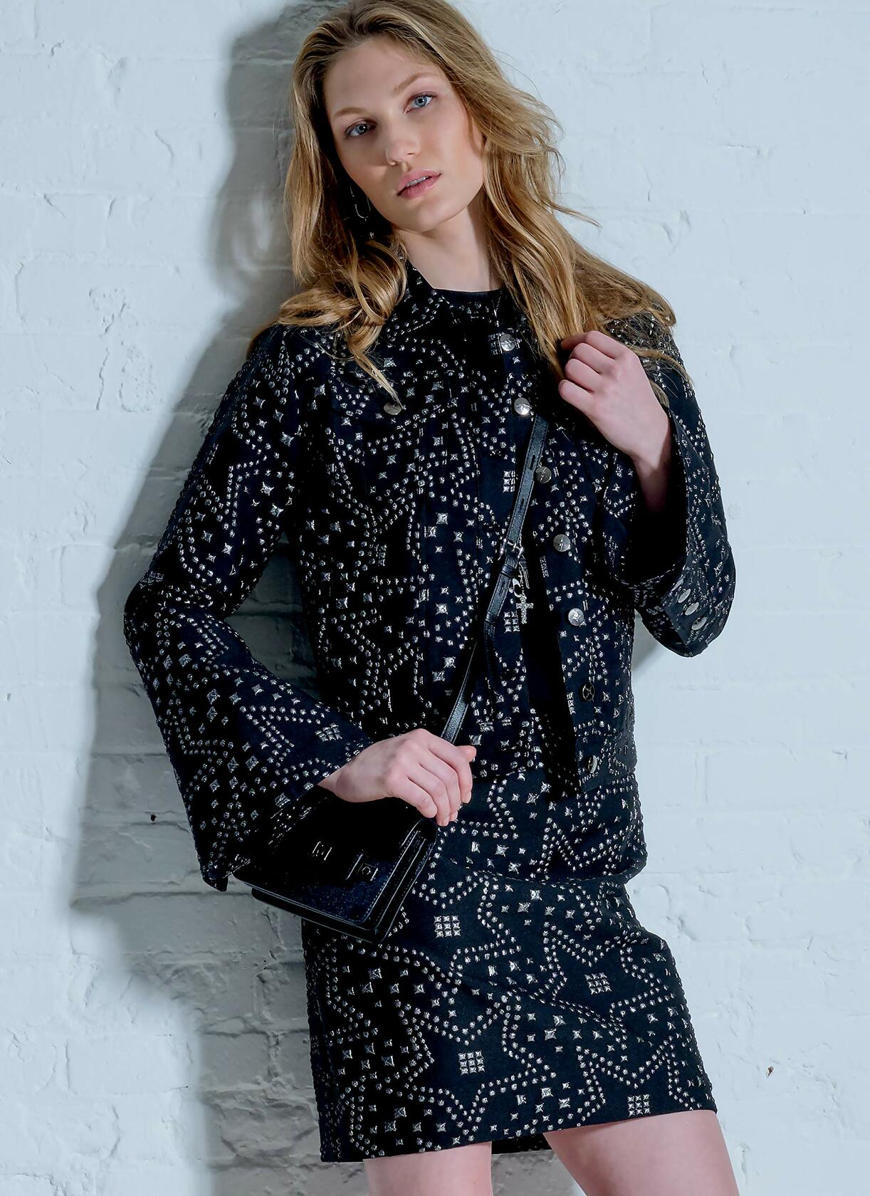 McCall's M8010E5 Women's Jacket and Skirt Sewing Patterns by Nicole Miller,