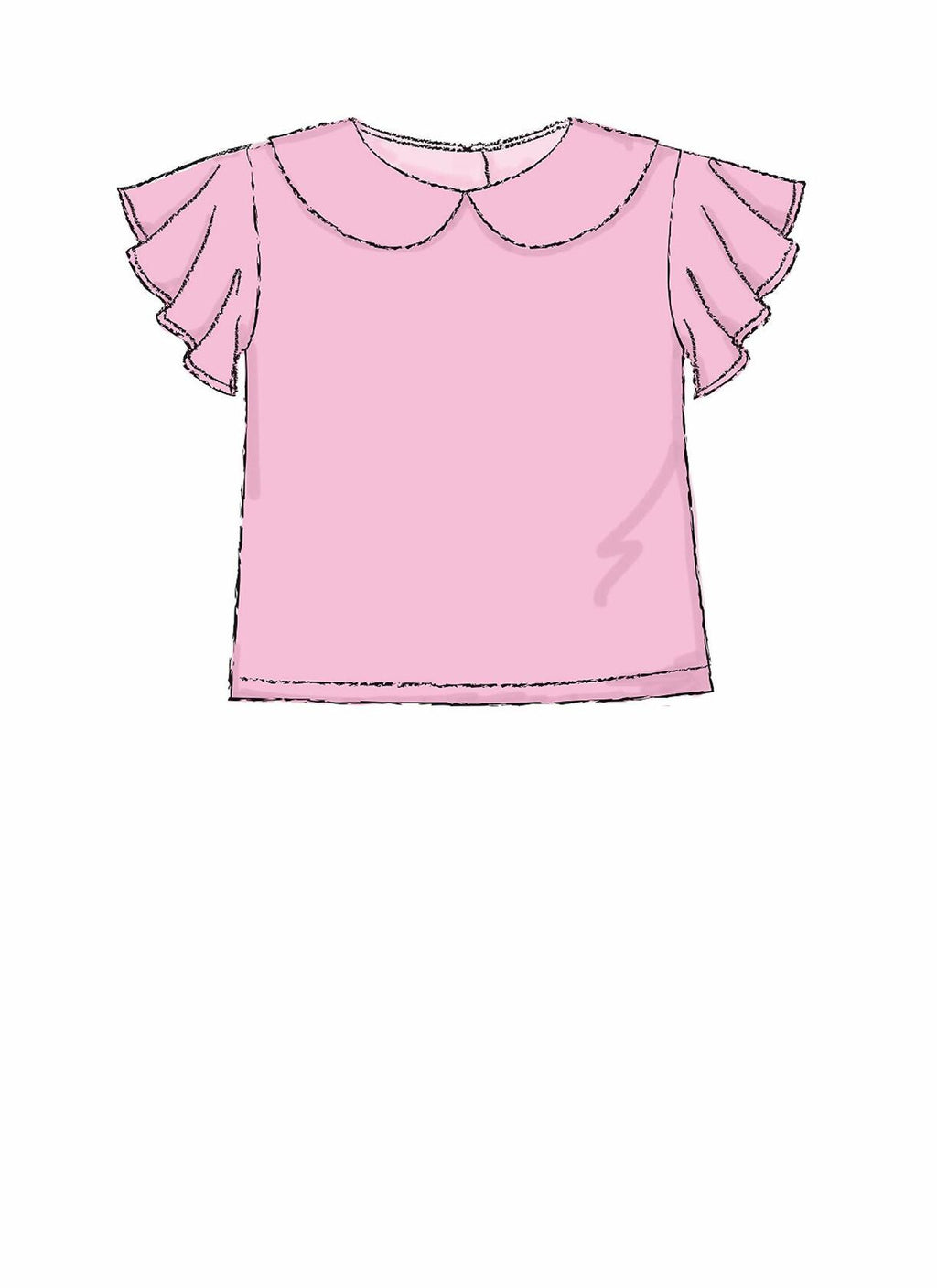 McCall Pattern Short Sleeve Shirt and Pants, Sizes 1/2-4 Sewing Pattern